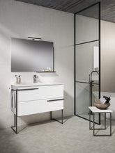 Load image into Gallery viewer, Lucena Bath Scala 32&quot; Single Sink Vanity with Legs and Towel Bar in Abedul, White or Tera. - The Bath Vanities