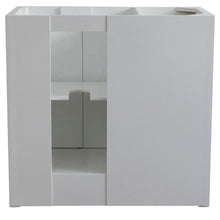 Load image into Gallery viewer, Bellaterra 400100-36L-R 36&quot; Single Vanity - Cabinet Only - Glacier Ash / Right Doors, Backside