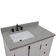 Load image into Gallery viewer, Bellaterra Glacier Ash 37&quot; Single Vanity w/ Counter Top and Left Sink-Left Doors 400100-37L-GA-GYR