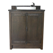 Load image into Gallery viewer, Bellaterra 400100-BA-BGRD 31&quot; Wood Single Vanity w/ Counter Top and Sink (Brown Ash)