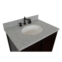 Load image into Gallery viewer, Bellaterra 400100-BA-GYO 31&quot; Wood Single Vanity w/ Counter Top and Sink (Brown Ash)