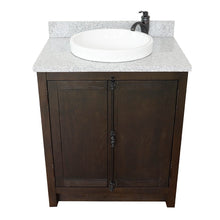 Load image into Gallery viewer, Bellaterra 400100-BA-GYRD 31&quot; Wood Single Vanity w/ Counter Top and Sink (Brown Ash)