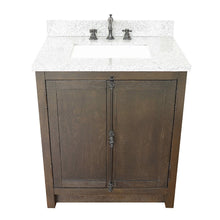 Load image into Gallery viewer, Bellaterra 400100-BA-GYR 31&quot; Wood Single Vanity w/ Counter Top and Sink (Brown Ash)