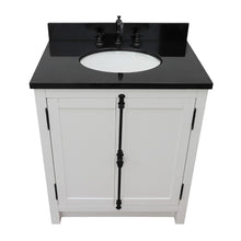 Load image into Gallery viewer, Bellaterra 400100-GA-BGO 31&quot; Wood Single Vanity w/ Counter Top and Sink (Glacier Ash)
