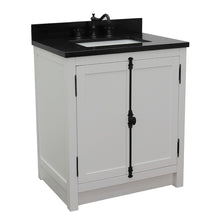 Load image into Gallery viewer, Bellaterra 400100-GA-BGR 31&quot; Wood Single Vanity w/ Counter Top and Sink (Glacier Ash)