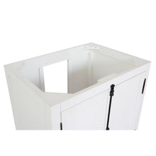 Load image into Gallery viewer, Bellaterra  30&quot; Single Freestanding Vanity White Cabinet Only 400100-GA