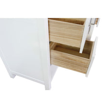 Load image into Gallery viewer, Bellaterra Shlomo - to Split 49&quot; White Wood Single Vanity w/ Counter Top and Sink 400300-WH-BGO