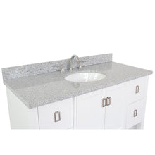 Load image into Gallery viewer, Bellaterra Shlomo - to Split 49&quot; White Wood Single Vanity w/ Counter Top and Sink 400300-WH-GYO