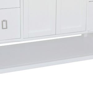 Bellaterra 48" Single Vanity - Cabinet Only 400300-SB-WH, White, Close View