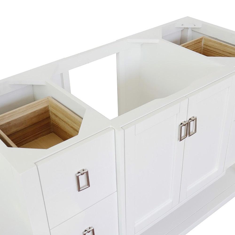 Bellaterra 48" Single Vanity - Cabinet Only 400300-SB-WH, White, Inside