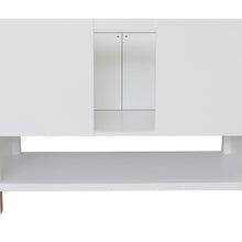 Load image into Gallery viewer, Bellaterra 48&quot; Single Vanity - Cabinet Only 400300-SB-WH, White, Backside