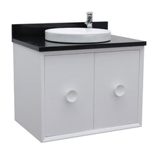 Load image into Gallery viewer, Bellaterra 400400-CAB-WH-BGRD 31&quot; Single Wall Mount w/ Counter Top and Sink (White)