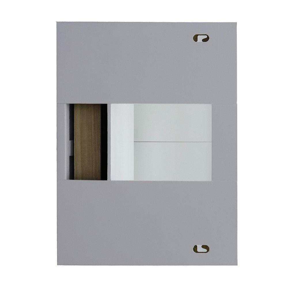 Bellaterra 400400-CAB-WH-GYO 31" Single Wall Mount w/ Counter Top and Sink (White)