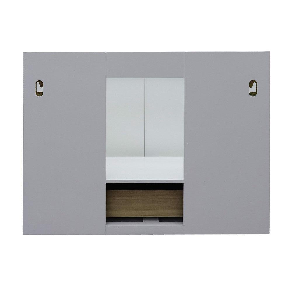 Bellaterra 400400-CAB-WH-WMO 31" Single Wall Mount w/ Counter Top and Sink (White)