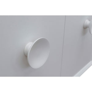 Bellaterra 400400-CAB-WH-WMO 31" Single Wall Mount w/ Counter Top and Sink (White)