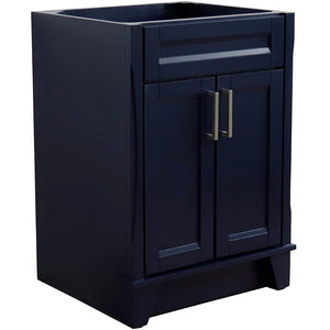 Bellaterra Blue 400700-24-BU 24" Single Sink Vanity - Cabinet Only 