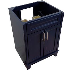 Bellaterra 400700-24-BU 24" Single Sink Vanity - Cabinet Only