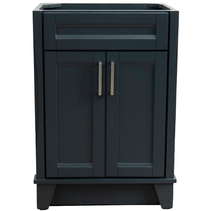 Bellaterra 400700-24-DG 24" Single Sink Vanity - Cabinet Only