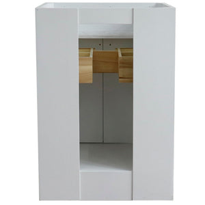 Bellaterra 24" Single Sink Vanity - Cabinet Only 400700-24-BU-DG-WH