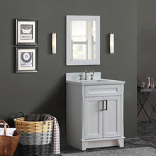 Load image into Gallery viewer, Bellaterra 25&quot; Wood Single Vanity w/ Counter Top and Sink 400700-25