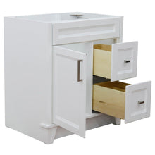 Load image into Gallery viewer, 400700-30-WH White 30” Single Sink Vanity Top - Cabinet Only 