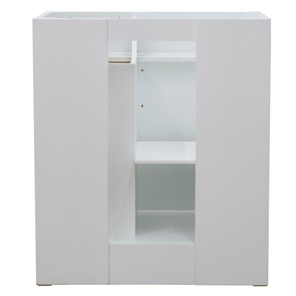 400700-30-WH White 30” Single Sink Vanity Top - Cabinet Only 