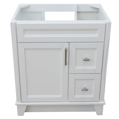 400700-30-BU 30” Single Sink Vanity Top - Cabinet Only 