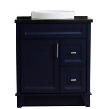 Load image into Gallery viewer, Bellaterra 400700-31-BU-BGRD 31&quot; Wood Single Vanity w/ Counter Top and Sink (Blue)