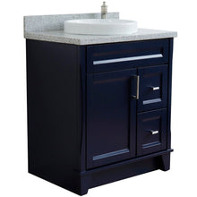 Load image into Gallery viewer, Bellaterra 400700-31-BU-GYRD 31&quot; Wood Single Vanity w/ Counter Top and Sink (Blue)