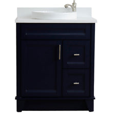 Load image into Gallery viewer, Bellaterra 400700-31-BU-WERD 31&quot; Wood Single Vanity w/ Counter Top and Sink (Blue)