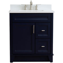 Load image into Gallery viewer, Bellaterra 400700-31-BU-WER 31&quot; Wood Single Vanity w/ Counter Top and Sink (Blue)