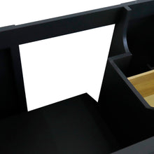 Load image into Gallery viewer, Bellaterra 400700-36L-BU-DG-WH 36&quot; Single Sink Vanity - Cabinet Only - Left Door , Dark Gray, Close view