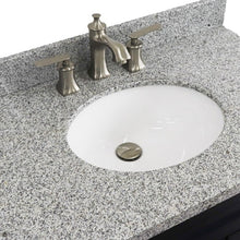 Load image into Gallery viewer, Bellaterra White 37&quot; Single Vanity Center Sink/Left Door 400700-37L-WH Oval