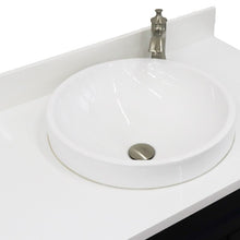 Load image into Gallery viewer, Bellaterra Gray 37&quot; Single Sink Vanity, Center Sink- Right Drawers 400700-37R-DG Round