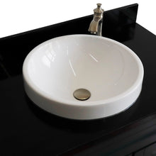 Load image into Gallery viewer, Bellaterra 37&quot; Single Sink Gray Vanity, Counter Top and Center Sink - Left Door 400700-37L-DG Round