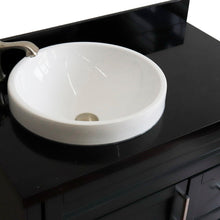 Load image into Gallery viewer, Bellaterra Gray 37&quot; Single Sink Vanity, Left Sink &amp; Door 400700-37L-DG Round