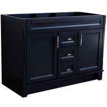 Load image into Gallery viewer, Bellaterra 48&quot; Double Sink Vanity - Cabinet Only 400700-48D, Blue, Front