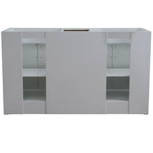 Load image into Gallery viewer, Bellaterra 60&quot; Double Vanity - Cabinet Only 400700-60D, White, Backside