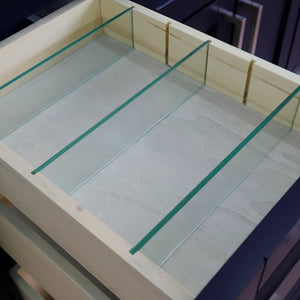 Bellaterra 60" Single Sink Vanity - Cabinet Only 400700-60S, Blue, Drawers