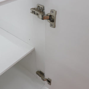 Bellaterra 60" Single Sink Vanity - Cabinet Only 400700-60S, White, Inside