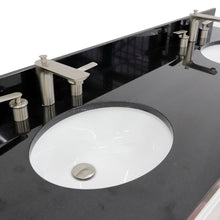 Load image into Gallery viewer, Bellaterra Shlomo - to Split White 61&quot; Wood Double Vanity w/ Counter Top and Sink 400700-61D-WH-BGO