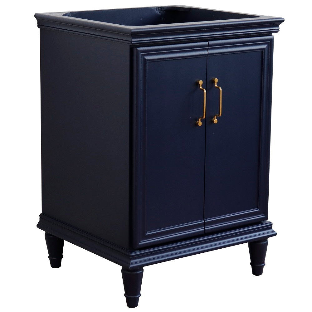 Bellaterra 400800-24-BU-DG-WH Bellaterra 24" Single Vanity - Cabinet Only