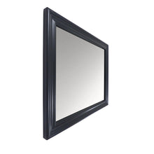 Load image into Gallery viewer, Bellaterra 24&quot; Wood Frame Mirror in Dark Gray 400800-24-M-DG, Sideview