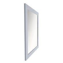 Load image into Gallery viewer, Bellaterra 24&quot; Wood Frame Mirror in White 400800-24-M-WH, Sideview
