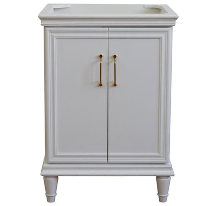 Bellaterra 400800-24-WH Bellaterra 24" Single Vanity - Cabinet Only