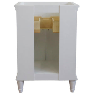Bellaterra 400800-24-WH Bellaterra 24" Single Vanity - Cabinet Only