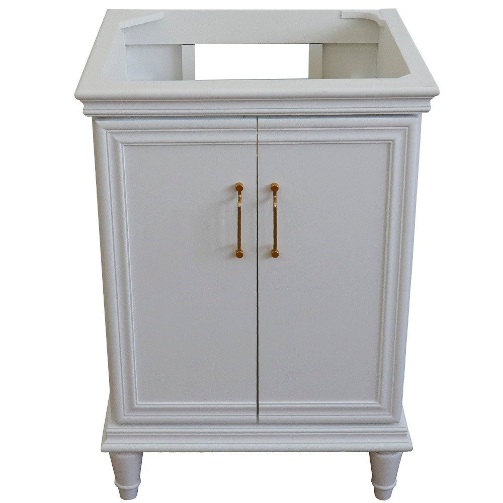 Bellaterra 400800-24-WH Bellaterra 24" Single Vanity - Cabinet Only