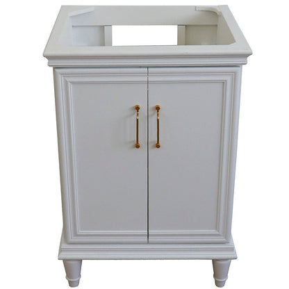 Bellaterra 400800-24-WH Bellaterra 24" Single Vanity - Cabinet Only