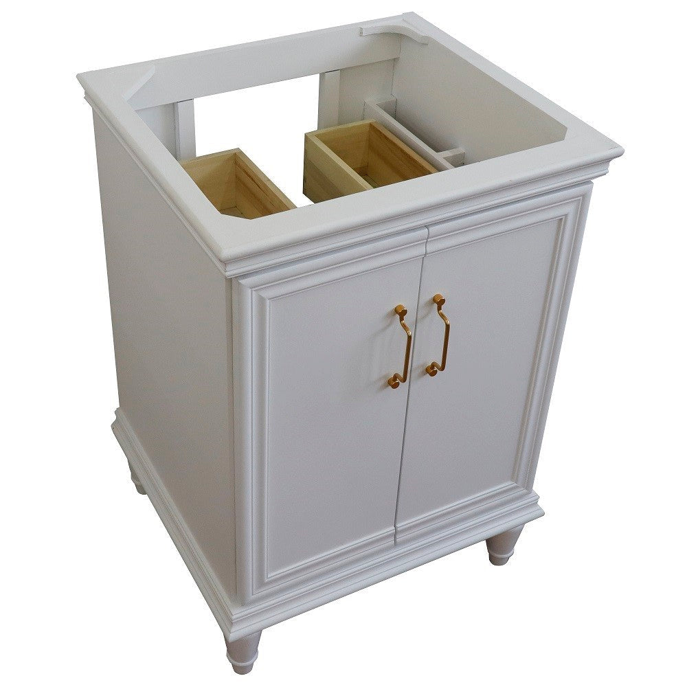 Bellaterra 24" Single Vanity - Cabinet Only 400800-24-BU-DG-WH