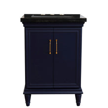 Load image into Gallery viewer, Bellaterra 25&quot; Wood Single Vanity w/ Counter Top and Sink 400800-25-BU-BGR (Blue)